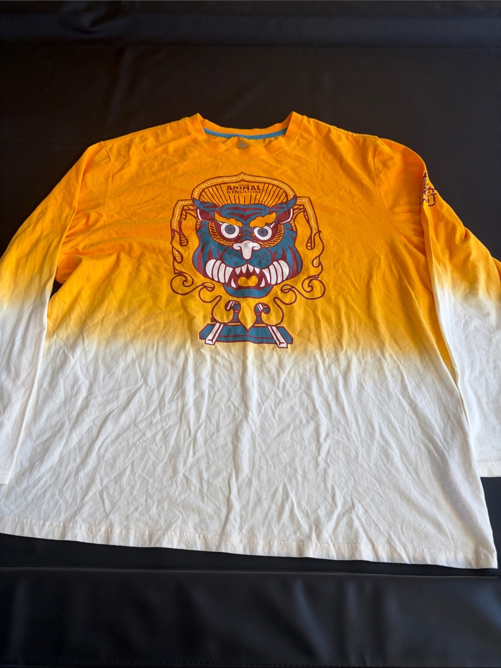 Disney Animal Kingdom Expedition Everest Yeti Ombre Long Sleeve Tee